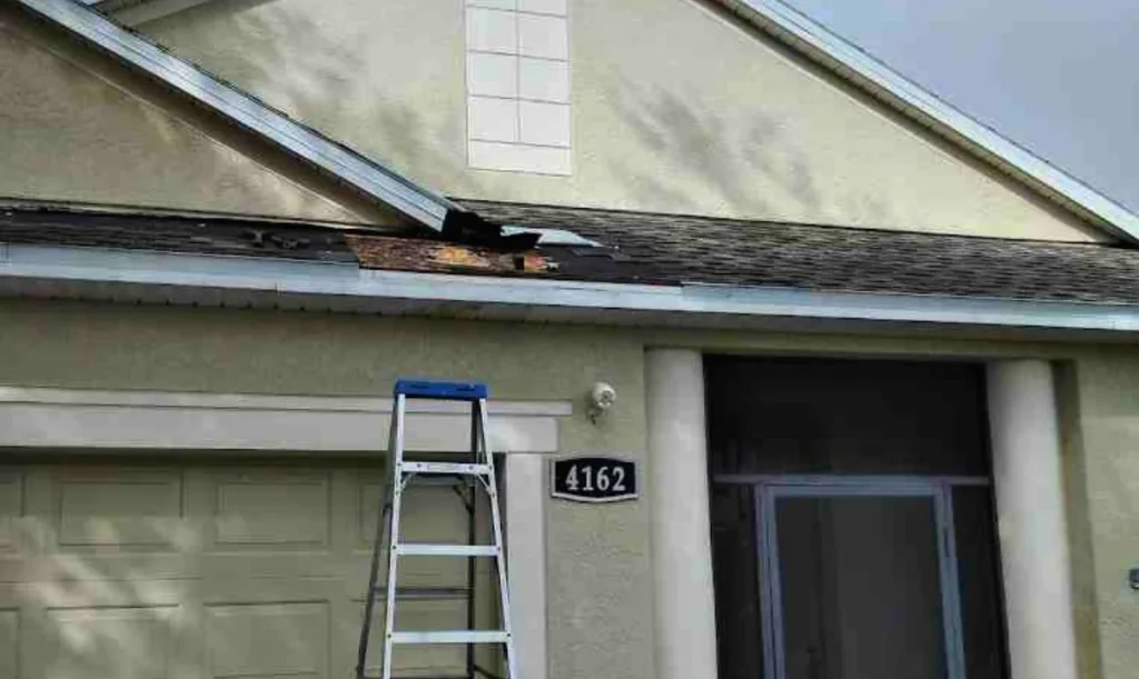 leaking roof emergency repair