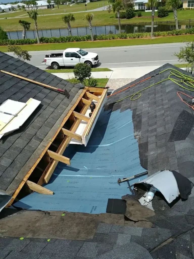 hurricane roof repair Melbourne